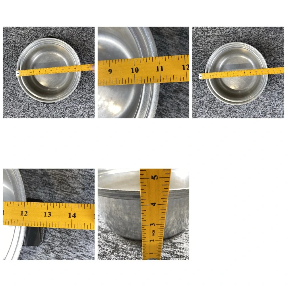 Vintage Wear Ever 824 Aluminum Stock Pot Dutch Oven 10.5 Inch Made in USA